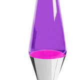 Lava Lamp Marble Table Lamp - Purple/Pink