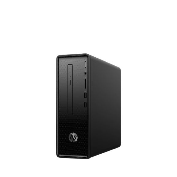 HP Slimline 290-a0009na Desktop PC, AMD A9 Processor, 8GB RAM, 1TB HDD, Dark Black