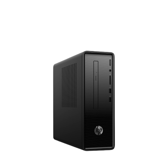 HP Slimline 290-a0009na Desktop PC, AMD A9 Processor, 8GB RAM, 1TB HDD, Dark Black