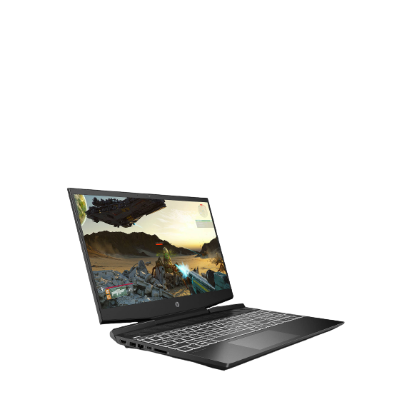 HP Pavilion 15-dk0011na Gaming Laptop, Intel i5 Processor, 8GB, 256GB SSD, 15.6" Full HD, Shadow Black