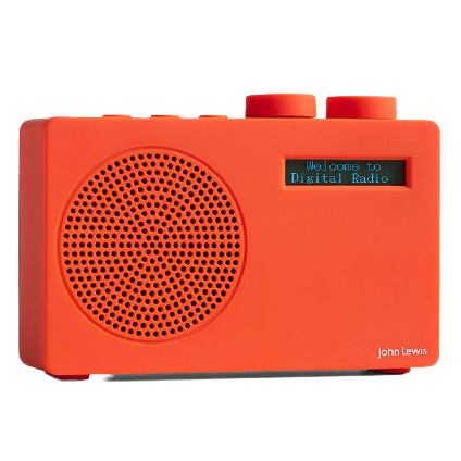 John Lewis & Partners Spectrum Mono DAB/FM Digital Radio