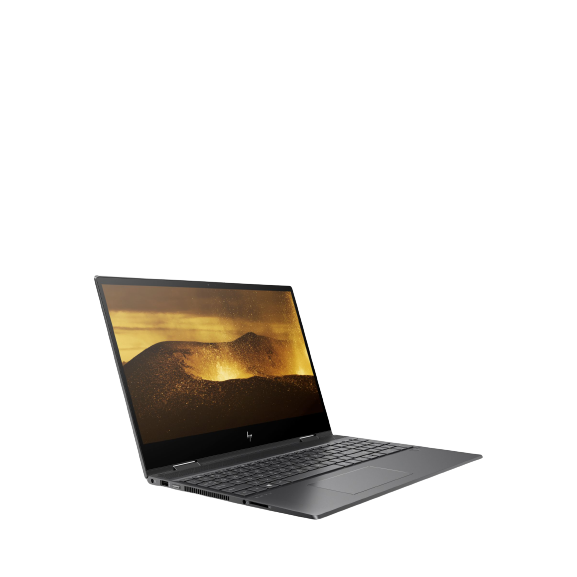 HP ENVY x360 15-ds0000na Convertible Laptop, AMD Ryzen 5, 8GB RAM, 256GB SSD, 15.6", Black