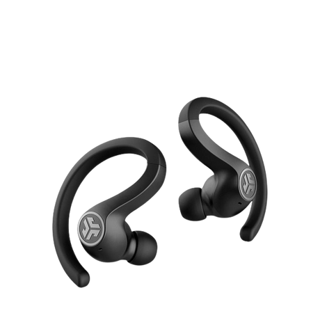JLab JBuds Air In-Ear Sports True Wireless Earbuds - Black - Refurbished Excellent