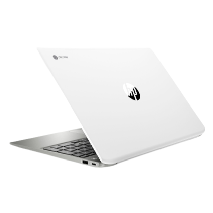 HP 15-DE0000NA Chromebook , Intel Pentium Gold, 4GB RAM, 64GB eMMC, 15.6", White