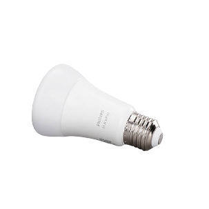 Philips Hue White Wireless Lighting LED Light Bulb with Bluetooth, 9W A60 E27 Edison Screw Cap Bulb, Single
