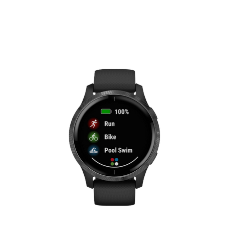 Garmin Venu Amoled GPS Smartwatch Black - Refurbished Pristine