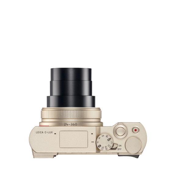Leica C-Lux Compact Camera with 24-360mm Lens, 4K Ultra HD, Gold