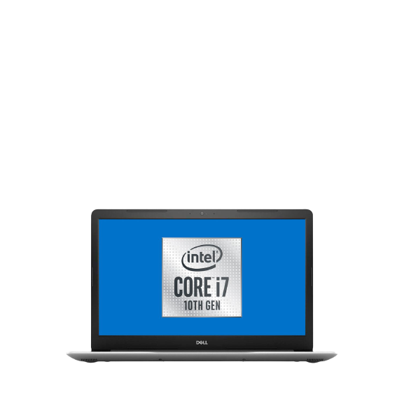 Dell Inspiron 17 3793 Laptop Intel Core i7 8GB RAM 1TB HDD + 128GB SSD, 17" - Silver - Refurbished Excellent