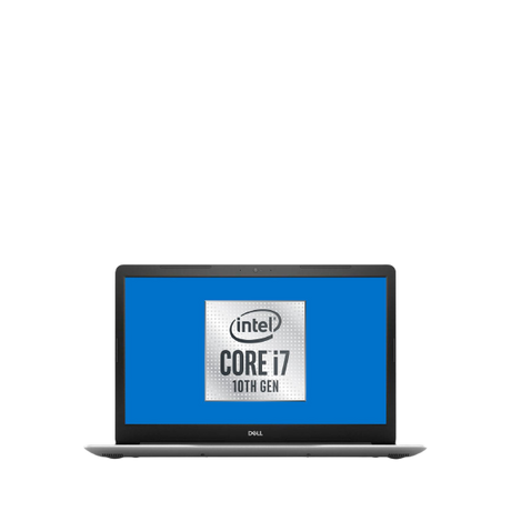 Dell Inspiron 17 3793 Laptop Intel Core i7 8GB RAM 1TB HDD + 128GB SSD, 17" - Silver - Refurbished Excellent