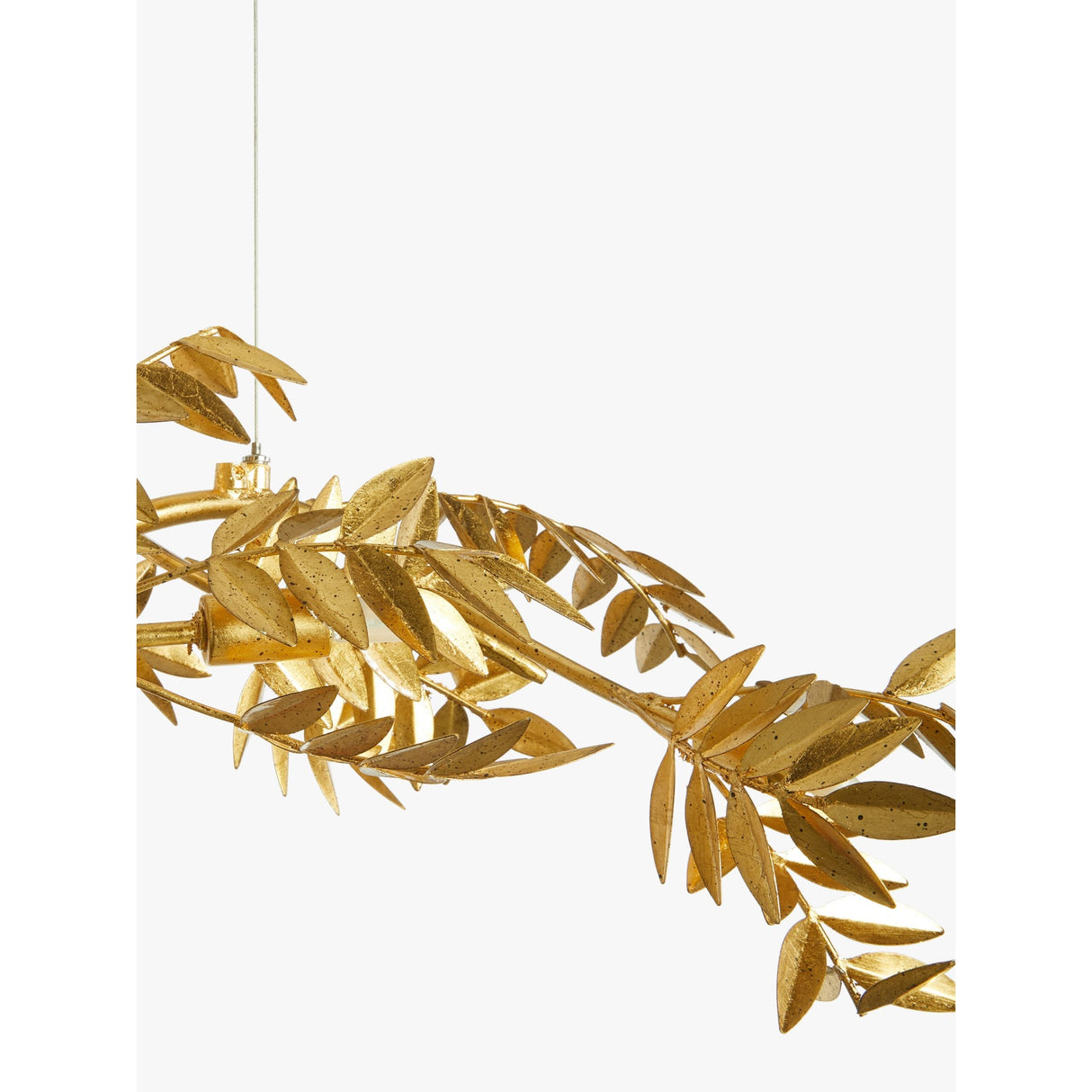 John Lewis & Partners Leaves Bar Ceiling Light, Gold