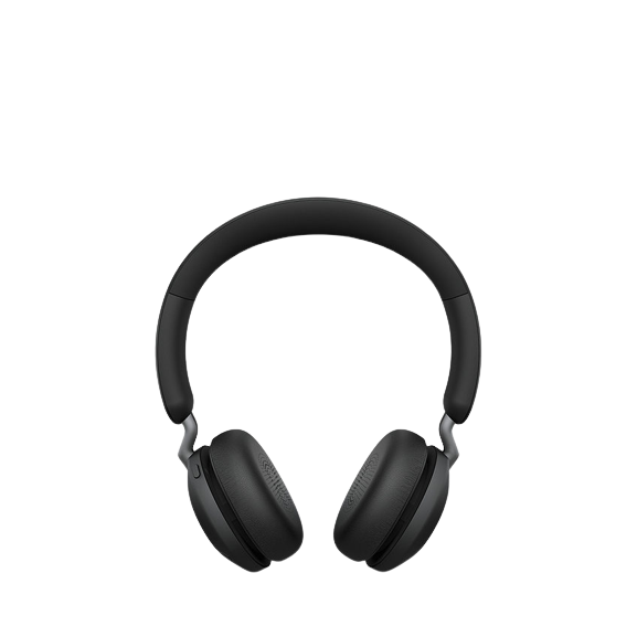 Jabra Elite 45h Wireless Bluetooth On-Ear Headphones - Black