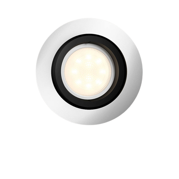 Philips Hue White Ambiance Milliskin GU10 LED Recessed Smart Spotlight