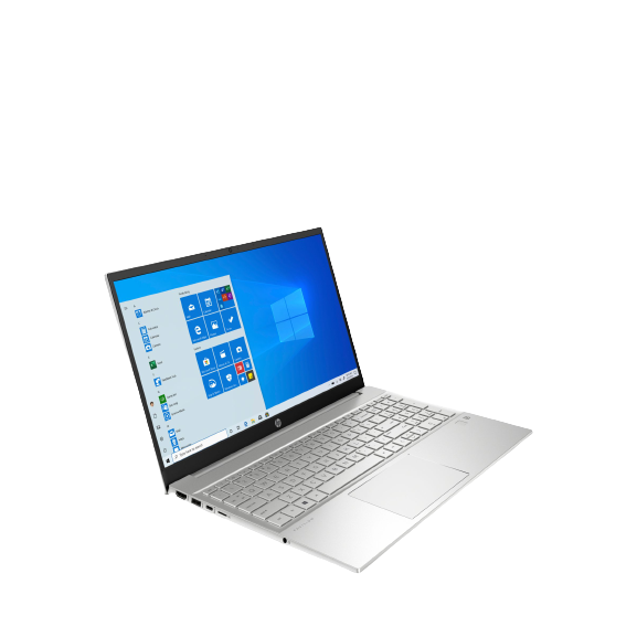 HP Pavilion 15-EG0024NA Laptop Intel Pentium Gold 8GB RAM 128GB SSD 15.6" - Silver - Refurbished Pristine