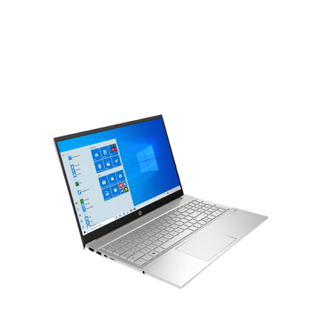 HP Pavilion 15-EG0024NA Laptop Intel Pentium Gold 8GB RAM 128GB SSD 15.6" - Silver - Refurbished Good