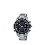Casio EFS-S590D-1AVUEF Men's Edifice Chronograph Date Strap Watch, Silver
