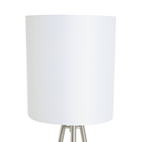 John Lewis & Partners Tripod Floor Lamp - Brushed Steel