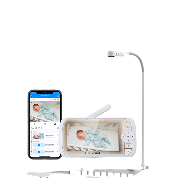 Motorola Lux85 Connect Crib Mount Video Baby Monitor Stock Must Go