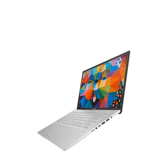 ASUS VivoBook 17 X712 Laptop Intel Core i3-1005G1 8GB RAM 1TB HDD 17.3" Silver - Refurbished Pristine