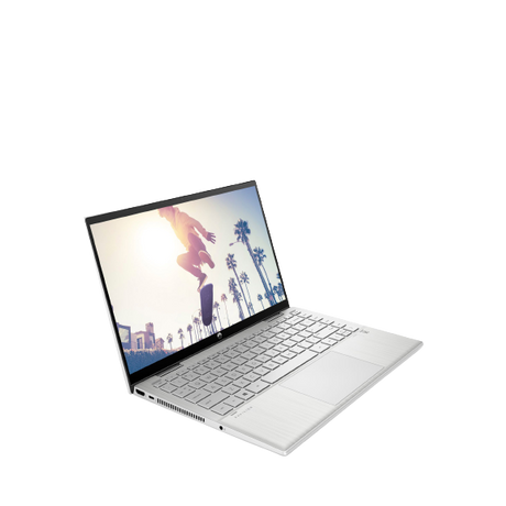 HP Pavilion x360 14-DY0016NA Laptop, Intel i5, 8GB RAM, 512GB SSD, 14" Full HD, Natural Silver