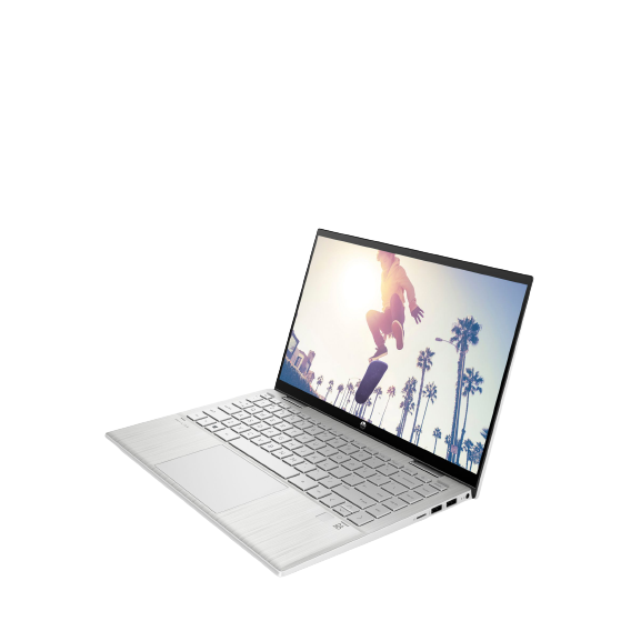 HP Pavilion x360 14-DY0016NA Laptop, Intel i5, 8GB RAM, 512GB SSD, 14" Full HD, Natural Silver
