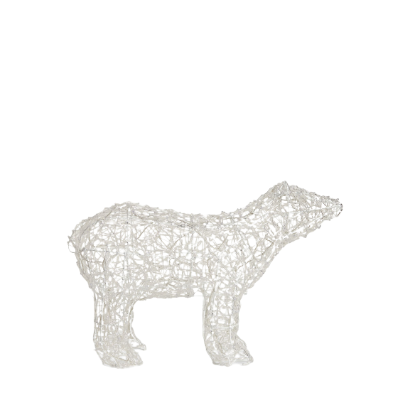 John Lewis & Partners Polar Bear 60 LED Figure