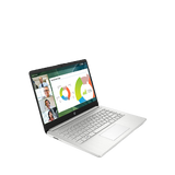 HP 14S-DQ2007NA 14" Laptop, Intel Pentium Gold, 4GB RAM, 128GB SSD, Silver - Refurbished Pristine