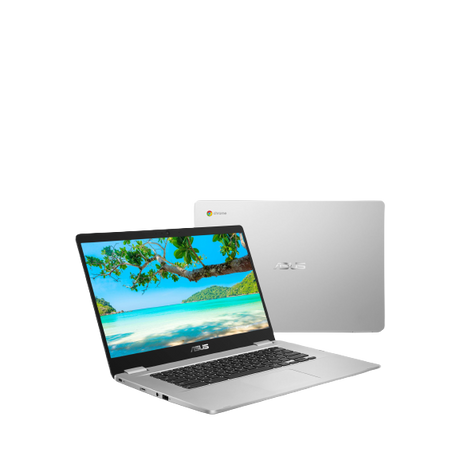 ASUS Chromebook C523NA-BR0067 Intel Celeron 4GB RAM 64GB eMMC 15.6” - Silver - Pristine