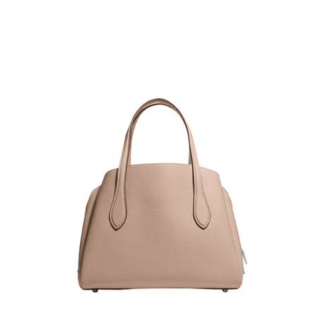 Coach Lora 30 Leather Carryall Tote Bag, Taupe