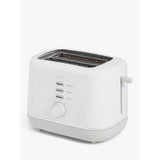 John Lewis 2 Slice Toaster - White