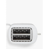 John Lewis 2 Slice Toaster - White