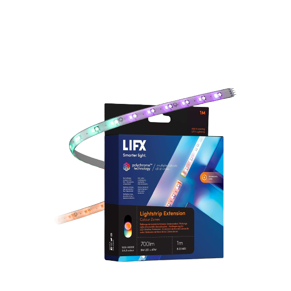LIFX White & Colour Wireless Smart Lighting Colour Changing LED Light Strip