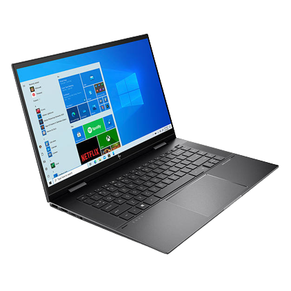 HP Envy X360 15 15.6 Inch 2-In-1 Laptop, AMD Ryzen 7 5700U, 16GB Ram, 512GB SSD, Black