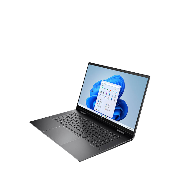 HP ENVY x360 15-EU0004NA Laptop, AMD Ryzen 5, 8GB RAM, 512GB SSD, 15.6", Black