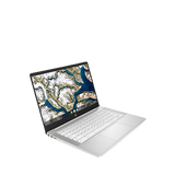 HP Chromebook 14A-ND0002NA Laptop AMD 3015ce 4GB RAM 64GB eMMC 14" - White - Refurbished Excellent