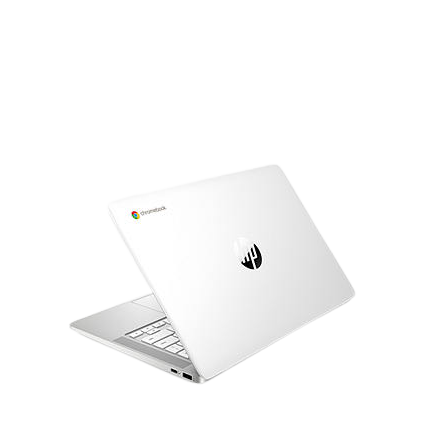 HP Chromebook 14A-ND0002NA Laptop AMD 3015ce 4GB RAM 64GB eMMC 14" - White - Refurbished Excellent