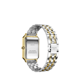 Rosefield Women's Octagon Two-Tone Bracelet Strap Watch, Gold/Silver OWSSSG-O48