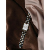 Rosefield Women's Octagon Two-Tone Bracelet Strap Watch, Gold/Silver OWSSSG-O48