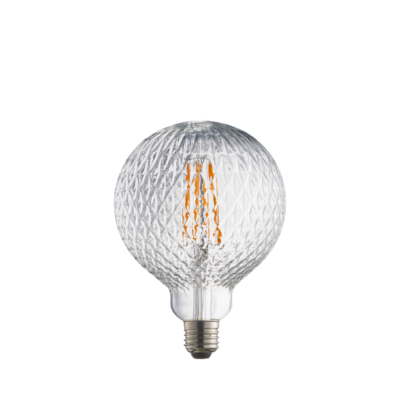 Bay Lighting 4W E27 LED Non-Dimmable Decorative Globe Bulb - Clear