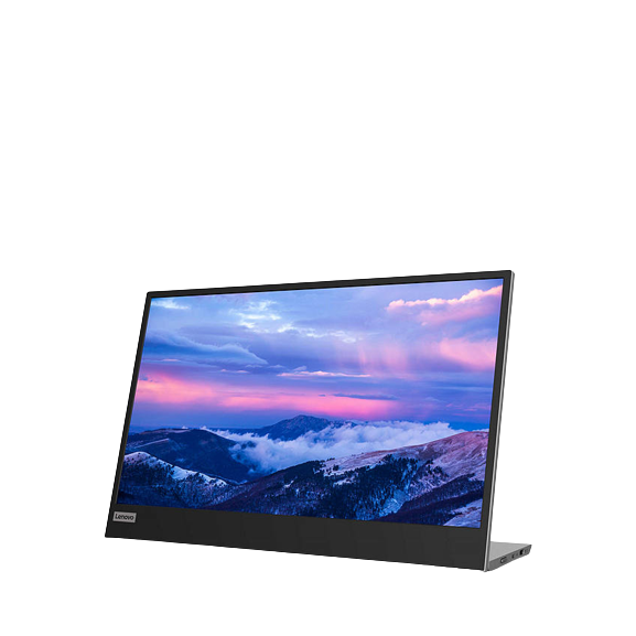 Lenovo L15 Full HD Portable Mobile Monitor, 15.6", Black