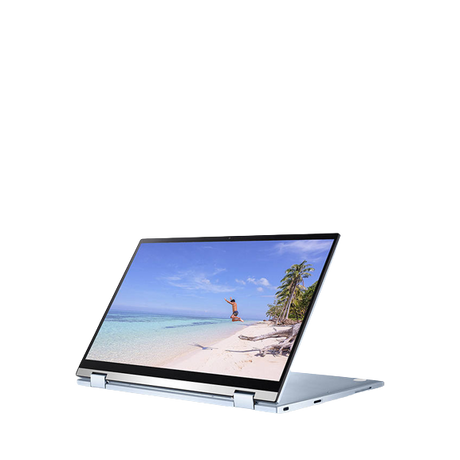 ASUS C433TA-AJ0329 Chromebook Flip Laptop, Intel Core M3, 4GB RAM, 128GB eMMC, 14", Silver / Blue - Refurbished Pristine