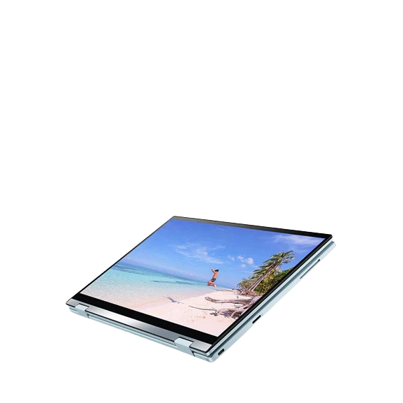 ASUS C433TA-AJ0329 Chromebook Flip Laptop, Intel Core M3, 4GB RAM, 128GB eMMC, 14", Silver / Blue - Refurbished Good