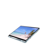 ASUS C433TA-AJ0329 Chromebook Flip Laptop, Intel Core M3, 4GB RAM, 128GB eMMC, 14", Silver / Blue - Refurbished Good