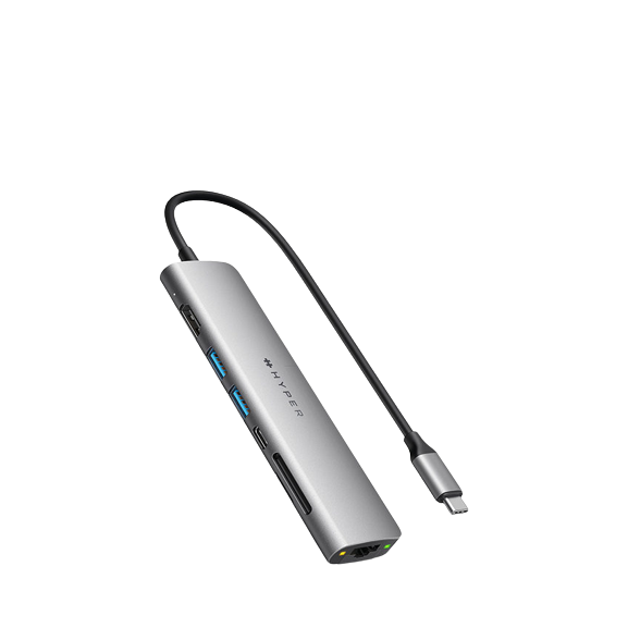 HyperDrive Slab 7-in-1 USB-C Hub - Refurbished Excellent