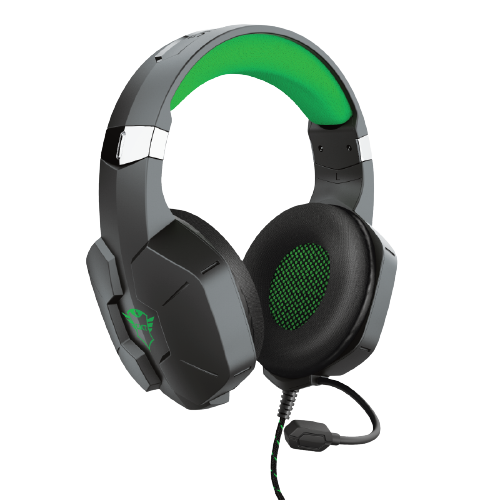 Trust Gaming Headset GXT 323X CARUS With Microphone For Xbox Series X/S - Black/Green