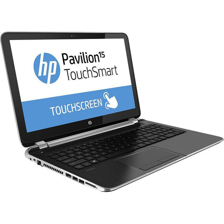 HP Pavilion TouchSmart 15-N025sa 15.6" Laptop, AMD A10, 4GB RAM, 500GB HDD, Silver
