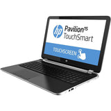 HP Pavilion TouchSmart 15-N025sa 15.6" Laptop, AMD A10, 4GB RAM, 500GB HDD, Silver