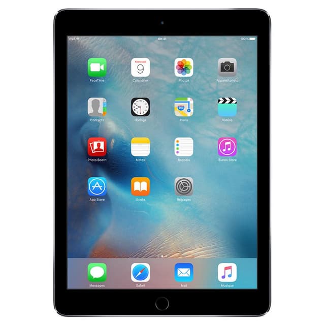 Apple iPad Air 2 (2014), 9.7", MGTX2LL/A, Wi-Fi, 128GB, Space Grey - Refurbished Excellent
