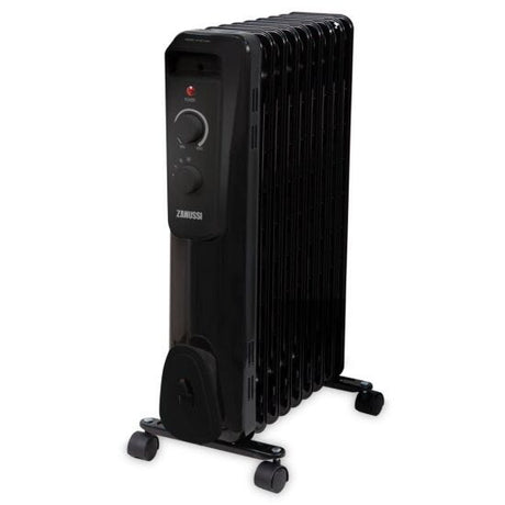 Zanussi ZOFR5004B 9 Fin Oil Filled Radiator