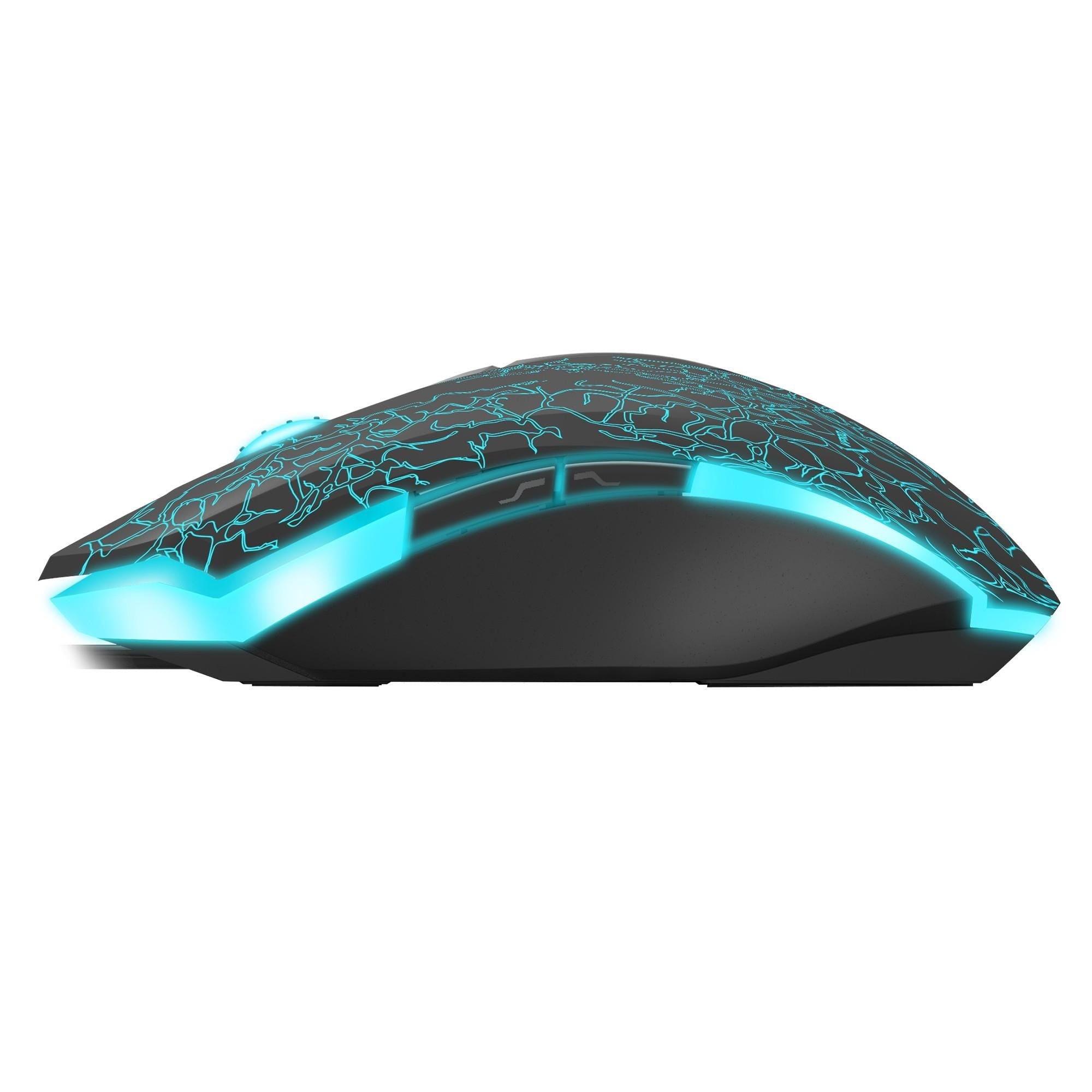 Rapoo V18 Ambidextrous 5-Button Optical Gaming Mouse - Black - New
