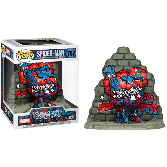Funko Pop! Spider-Man - Spider-Man Graffiti Deco Deluxe #762